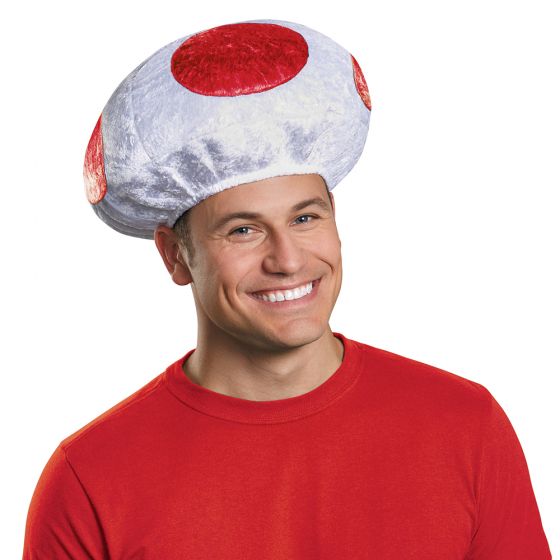 Toad Adult Hat - Super Mario Bros