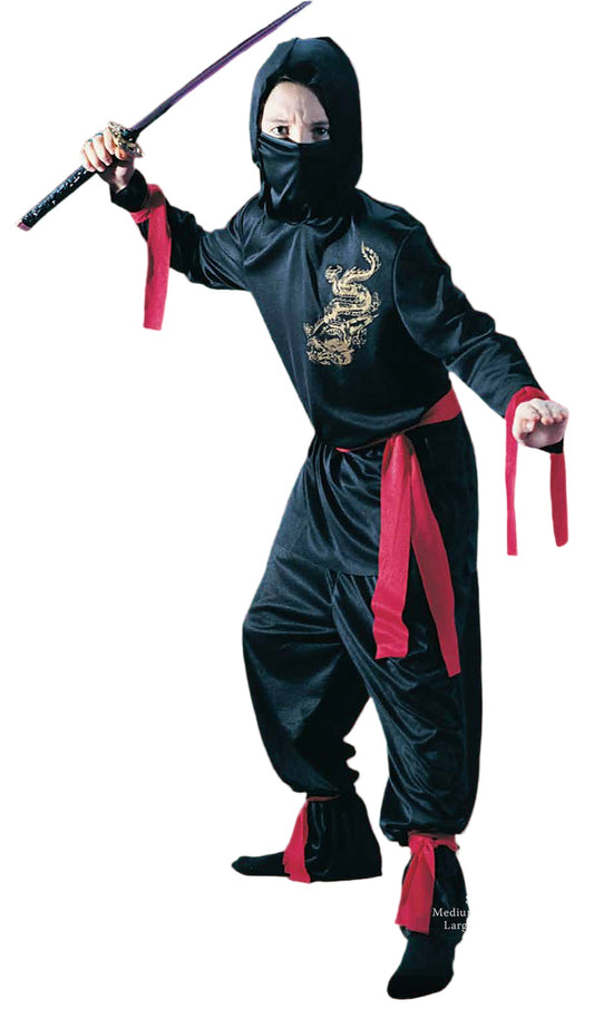 Black Ninja Child Costume