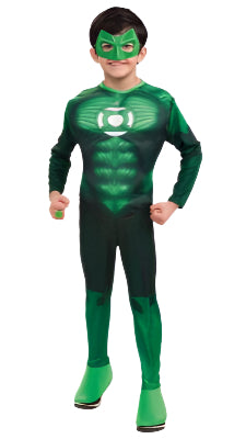 Hal Jordan Deluxe & Fiber Optic Lights Costume - Green Lantern