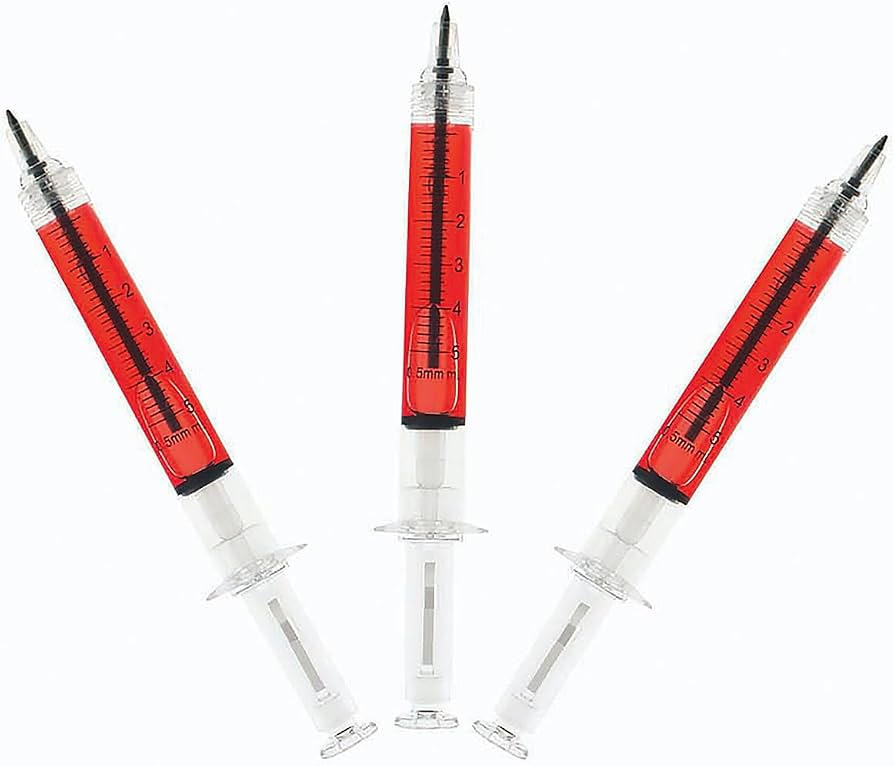 Syringe Pen Red