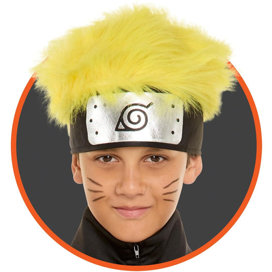 Leaf Headband With Hair - Naruto