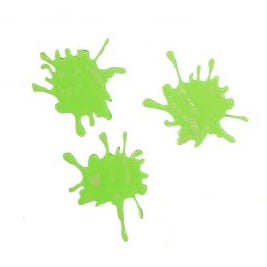 3D Alien Ooze/Zombie Blood Window Decor Assorted