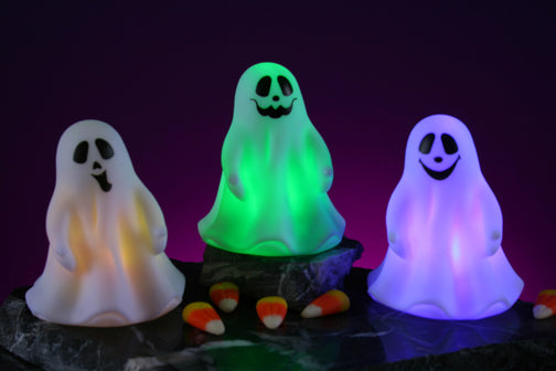 Color Changing Ghosts 3.75"