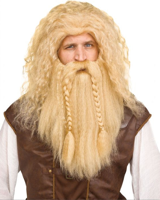 Viking Wig & Beard Assorted
