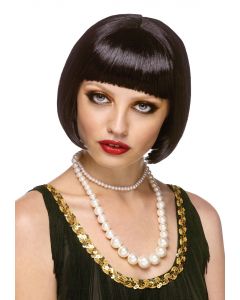 Flapper Wig - Black
