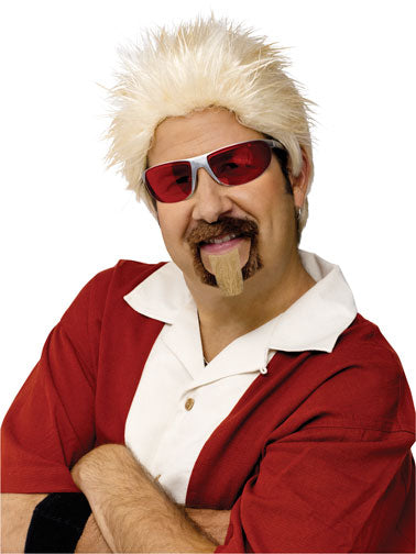 Celebrity Chef Wig & Beard Set