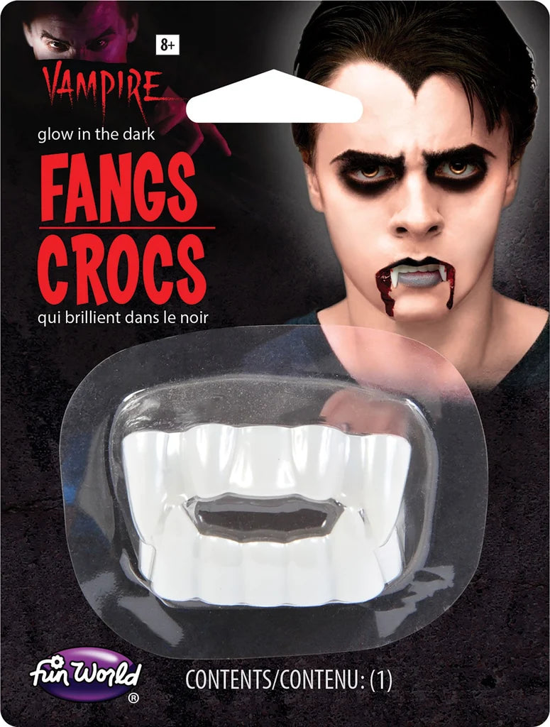 Glow In The Dark Vampire Teeth