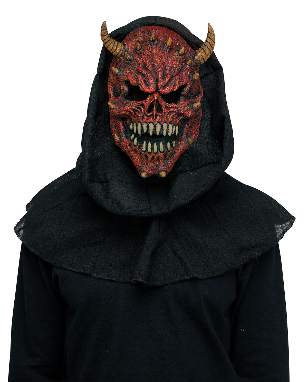 Horror Mask With Shroud