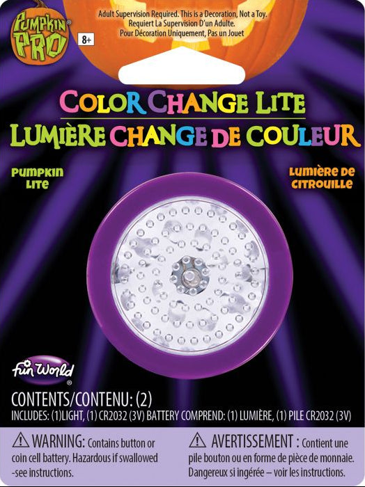 Color Changing Pumpkin Light