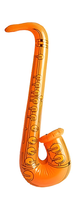 Inflatable Saxophone - Orange