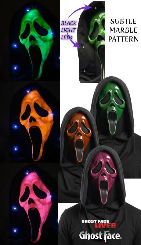Ghostface Blacklight Mask