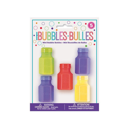 Mini Bubble Bottles 0.6 Oz