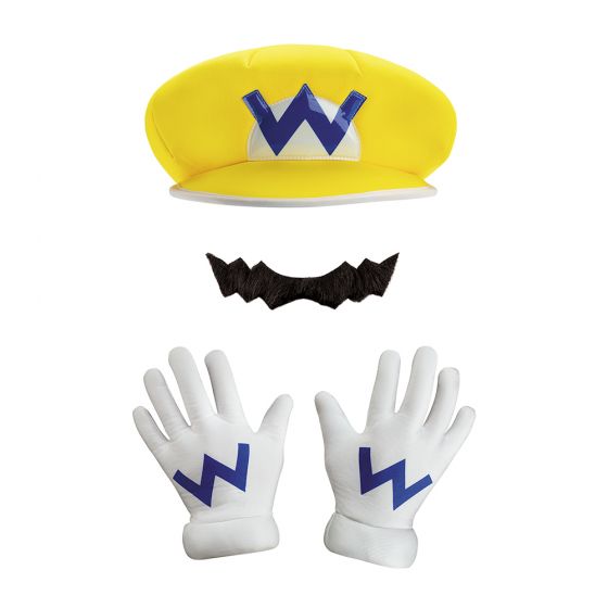 Wario Adult Accessory Kit - Super Mario Bros