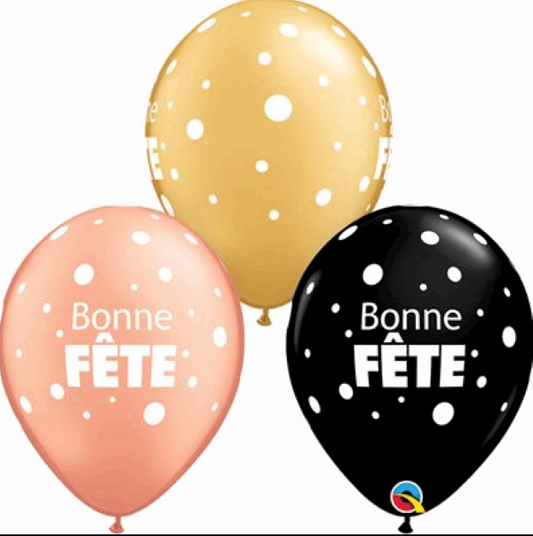 B.11'' Bonne Fête Gros Et Petit Pois