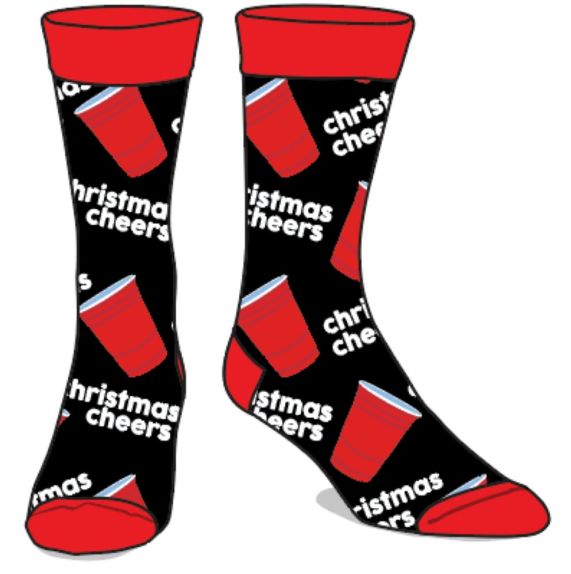 Christmas Cheers Socks (3 Pairs) - Ugly Christmas