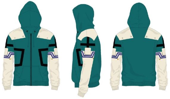 Deku Cosplay Hoodie - My Hero Academia