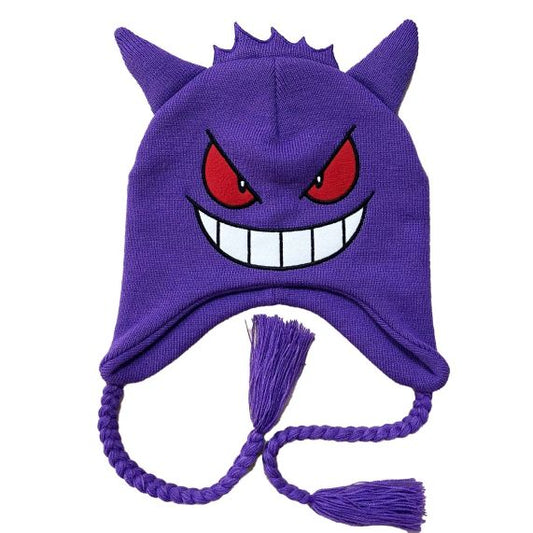 Big Face Gengar With Ears Beanie - Pokemon