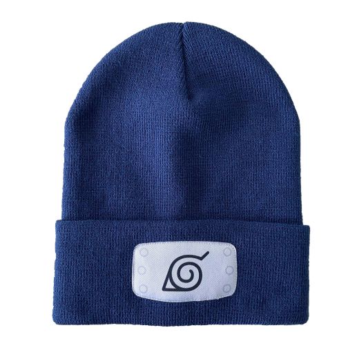 Blue Logo Patch Beanie - Naruto