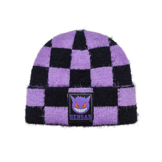 Pokemon Gengar Checkered Beanie - Pokemon