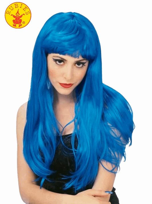 Blue Glamour Wig - Rubies