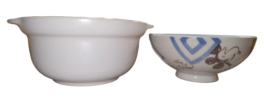 Old School Mickey Mouse Ceramic Soup Bowls - Disney