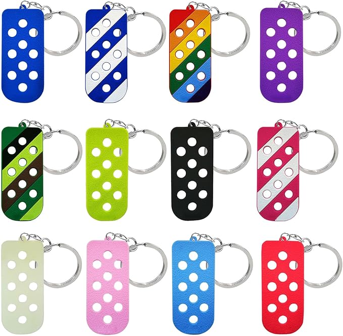 Assorted Silicone Keychain Charm Holder