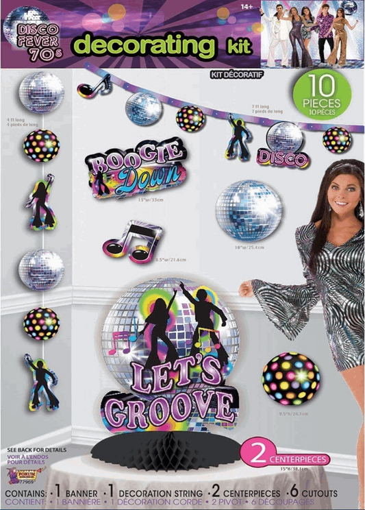 Disco Party Decor Kit