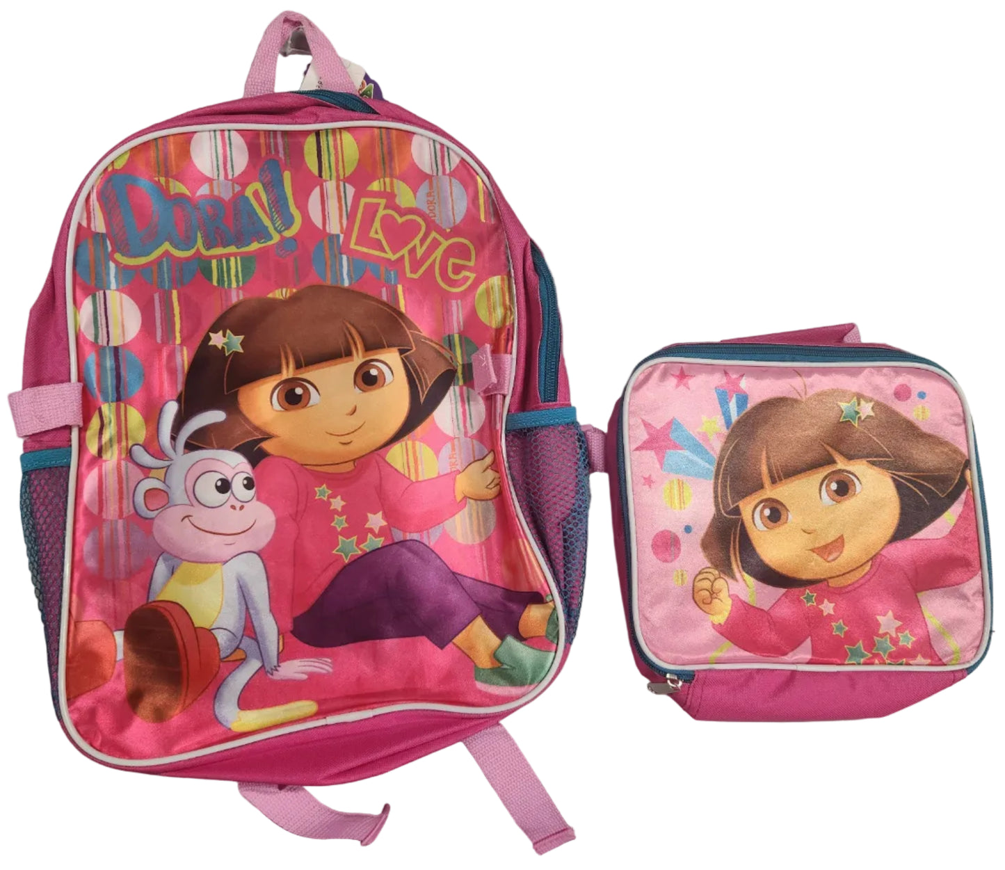 School Bag & Lunch Box Kit - Dora The Explorer