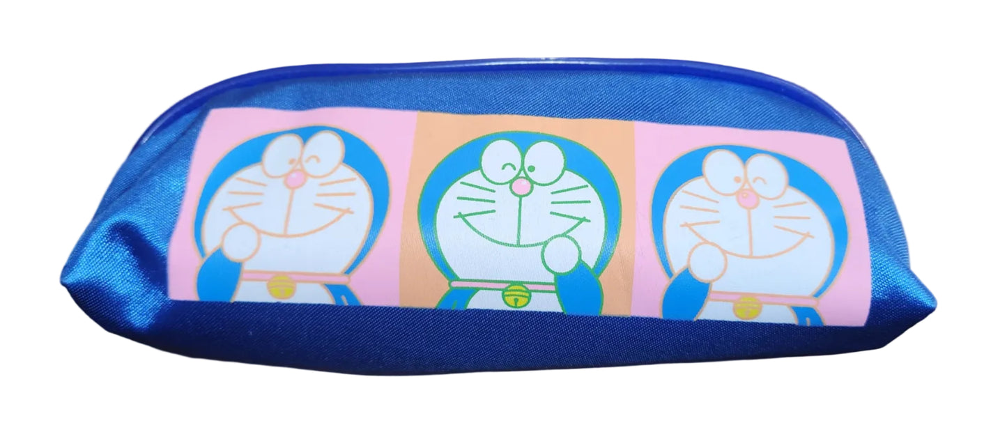 Doraemon Pencil Case - Metallic Blue