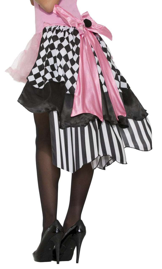 Harlequin Clown Bustle