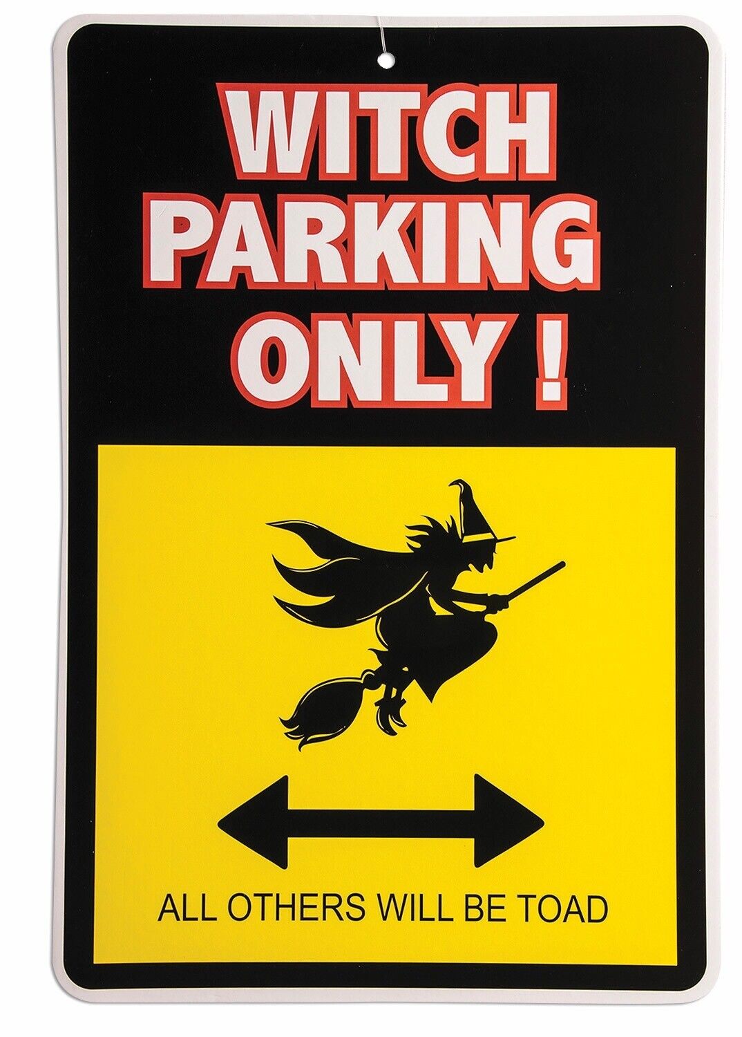 Warning Sign - Witch Parking