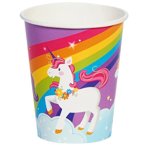 Fairytale Unicorn Cups - 9oz Paper Cups