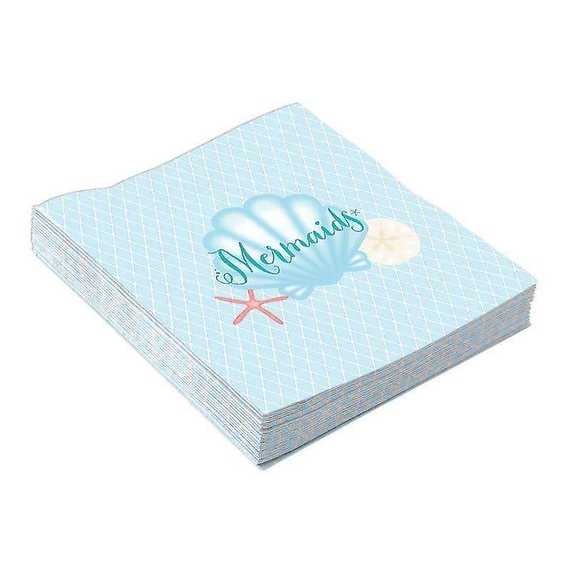 Mermaids Napkins - Luncheon Napkins 13"