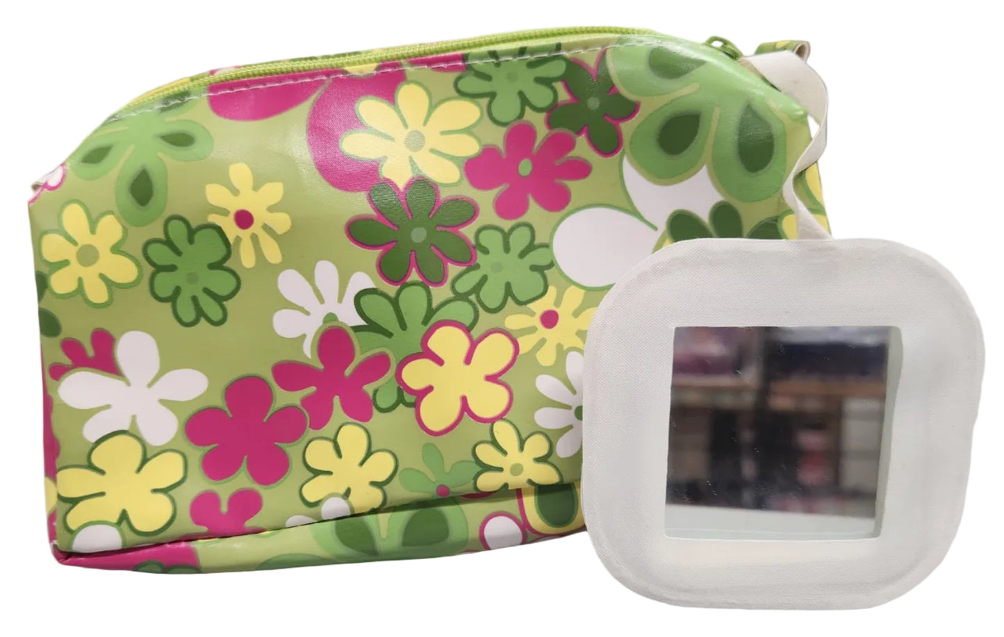 Small Assorted Floral Patterned Handbags With Mirror