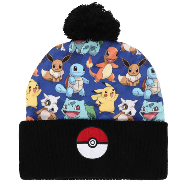 Pokemon Characters With Pokeball Beanie - Pokemon