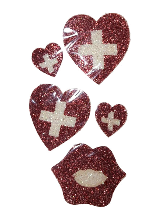 Tatouages pailletés Hospital Honey