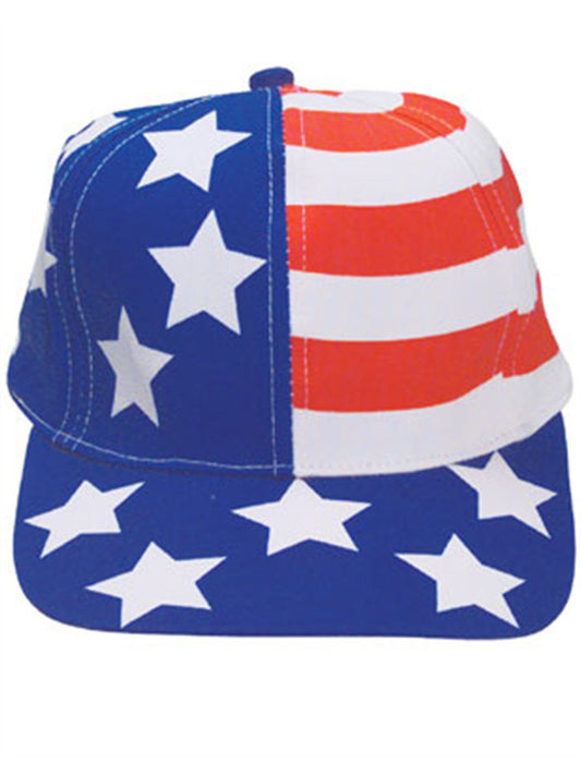 US Flag Baseball Cap Rubies