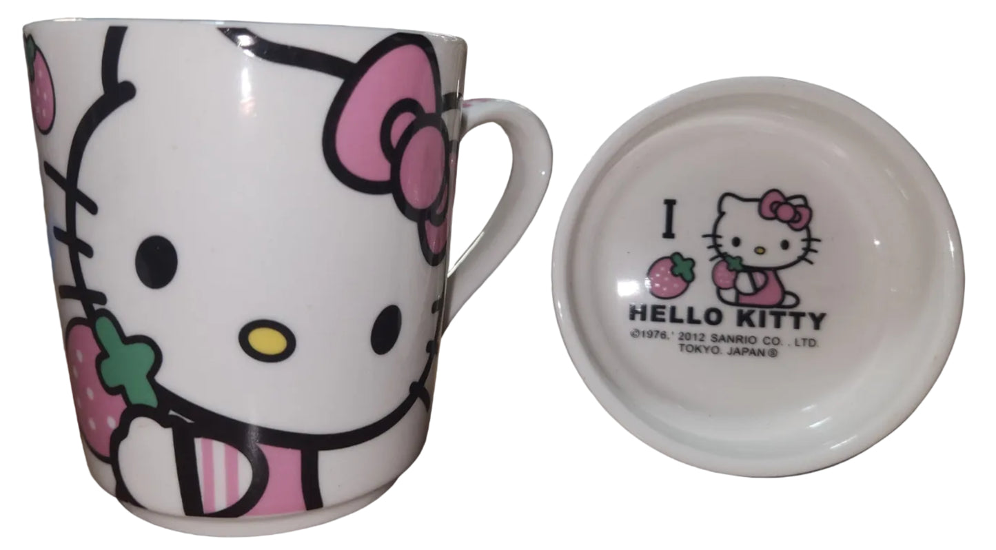 Hello Kitty Ceramic Mug & Small Plate Assorted - Hello Kitty