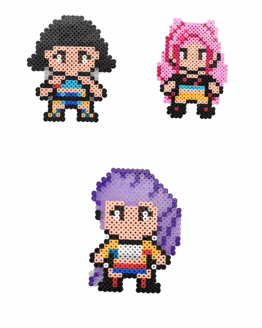 Pixel Art - K Pop Demon Hunters Chibi Set-1