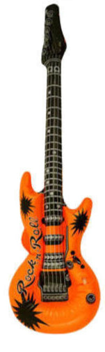 Guitare gonflable