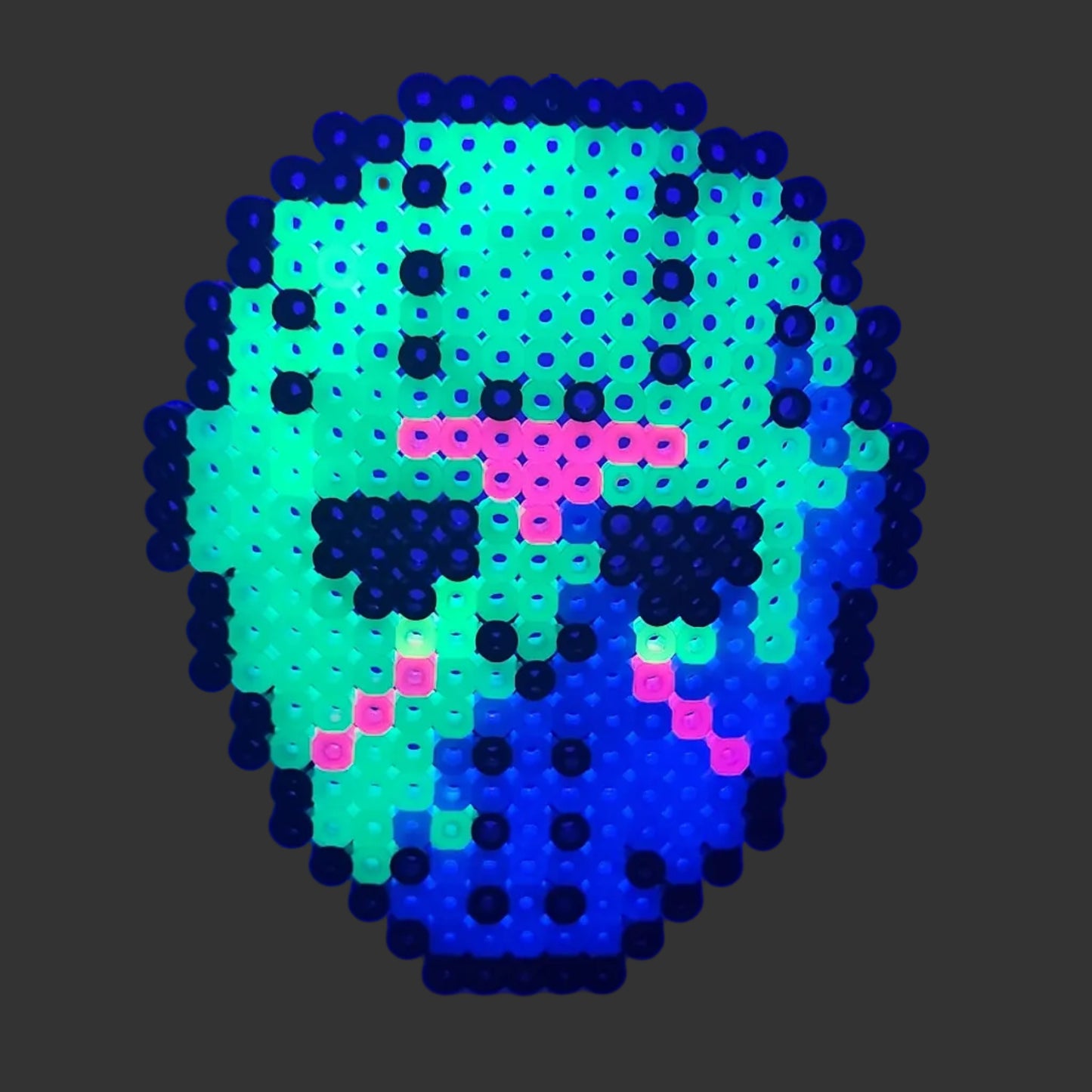 Pixel Art - Jason Mask (Friday The 13th)