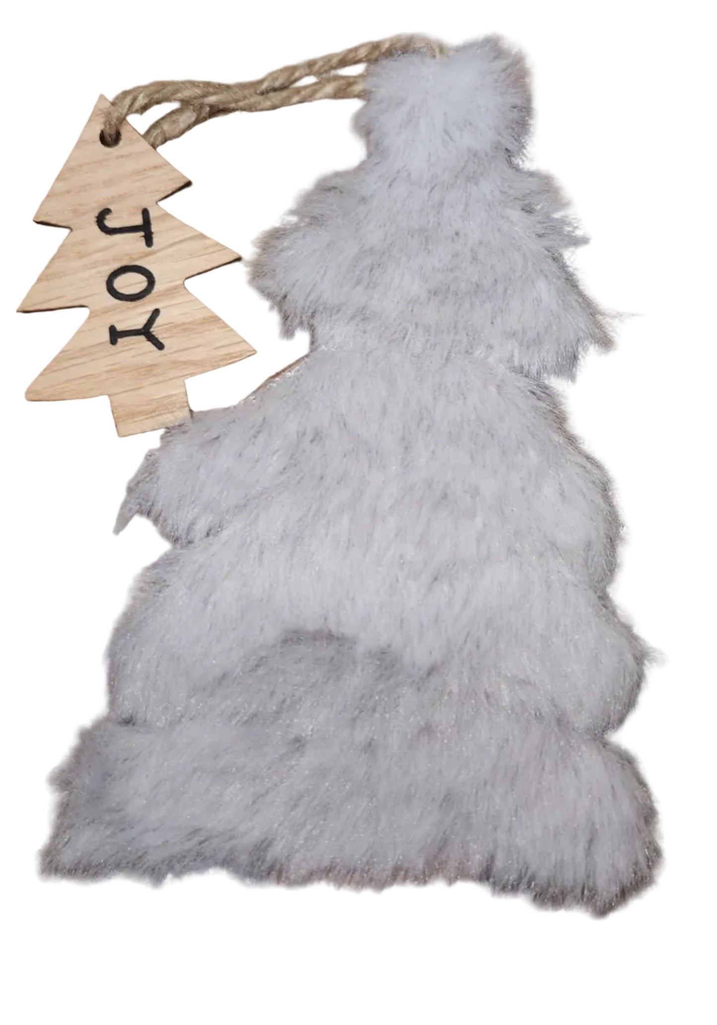Joy Ornament (Grey Tree)