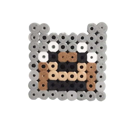 Pixel Art - Wolf (Minecraft)