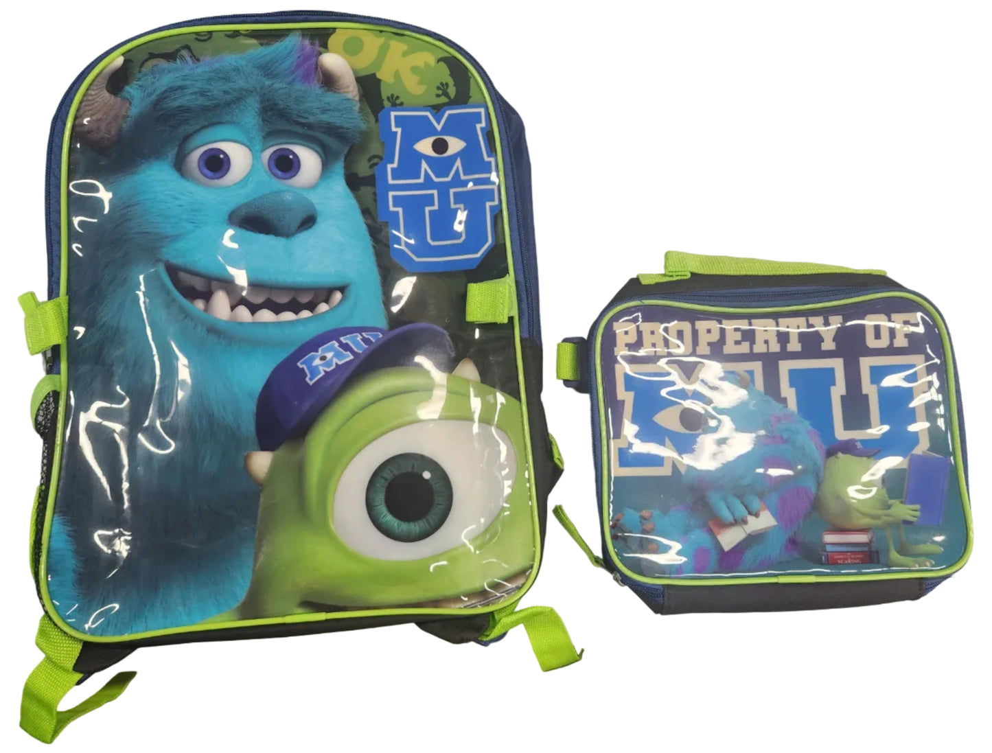 School Bag & Lunch Box Kit - Monster University