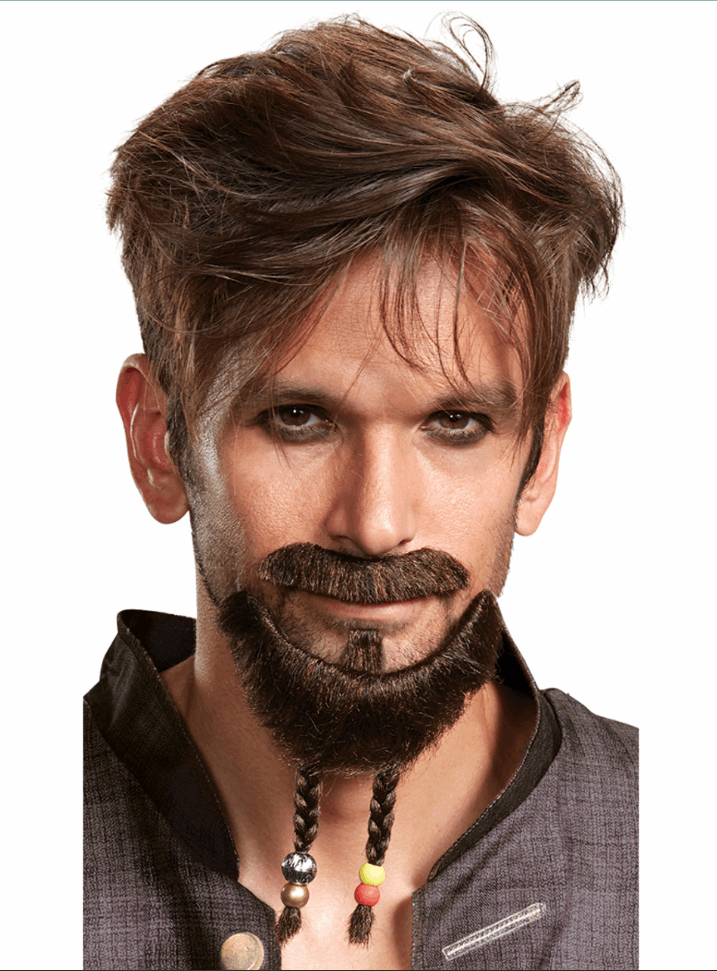 Goatee And Mustache Pirates Of The Caribbean - Adult