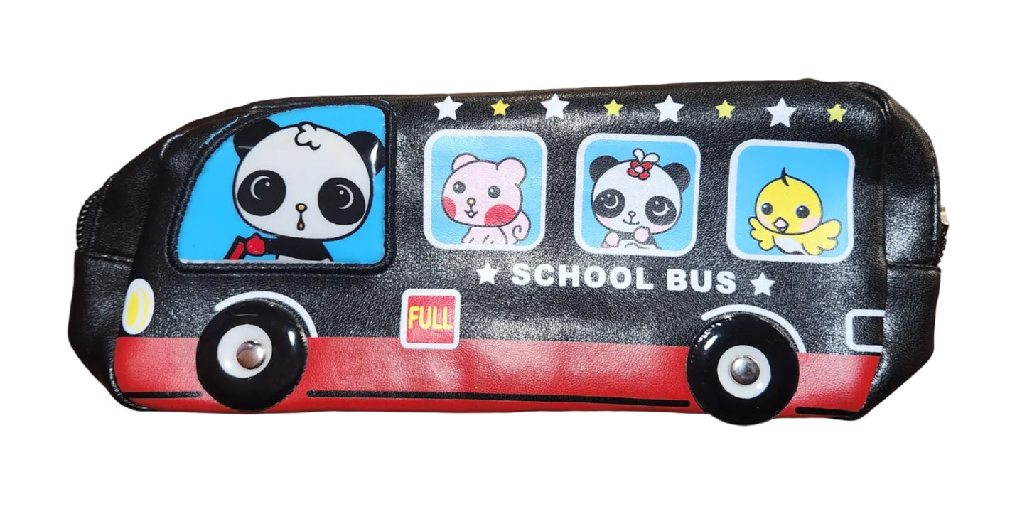 Pandada School Bus Pencil Case