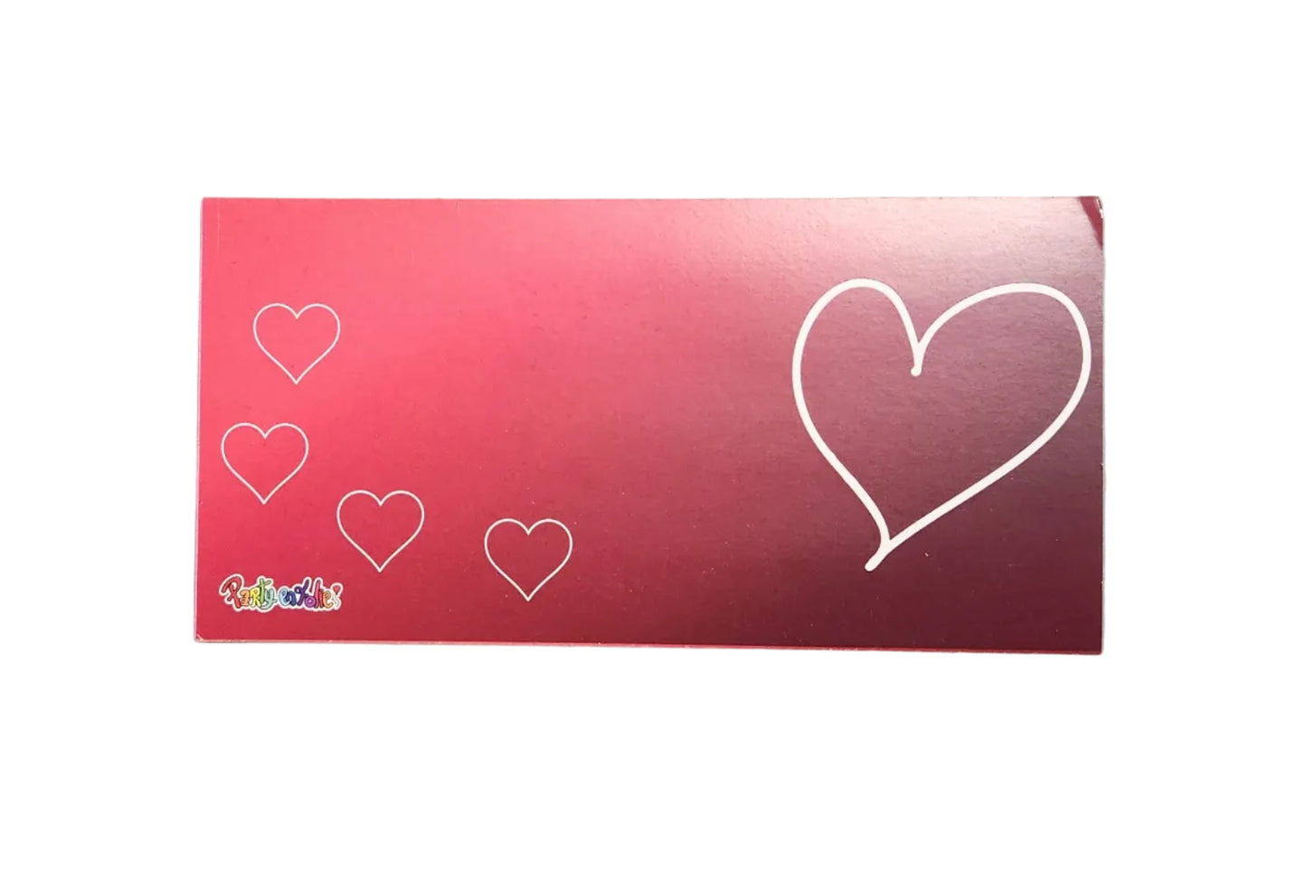 Petite Carte A Coeur Custom Pour Bouquet