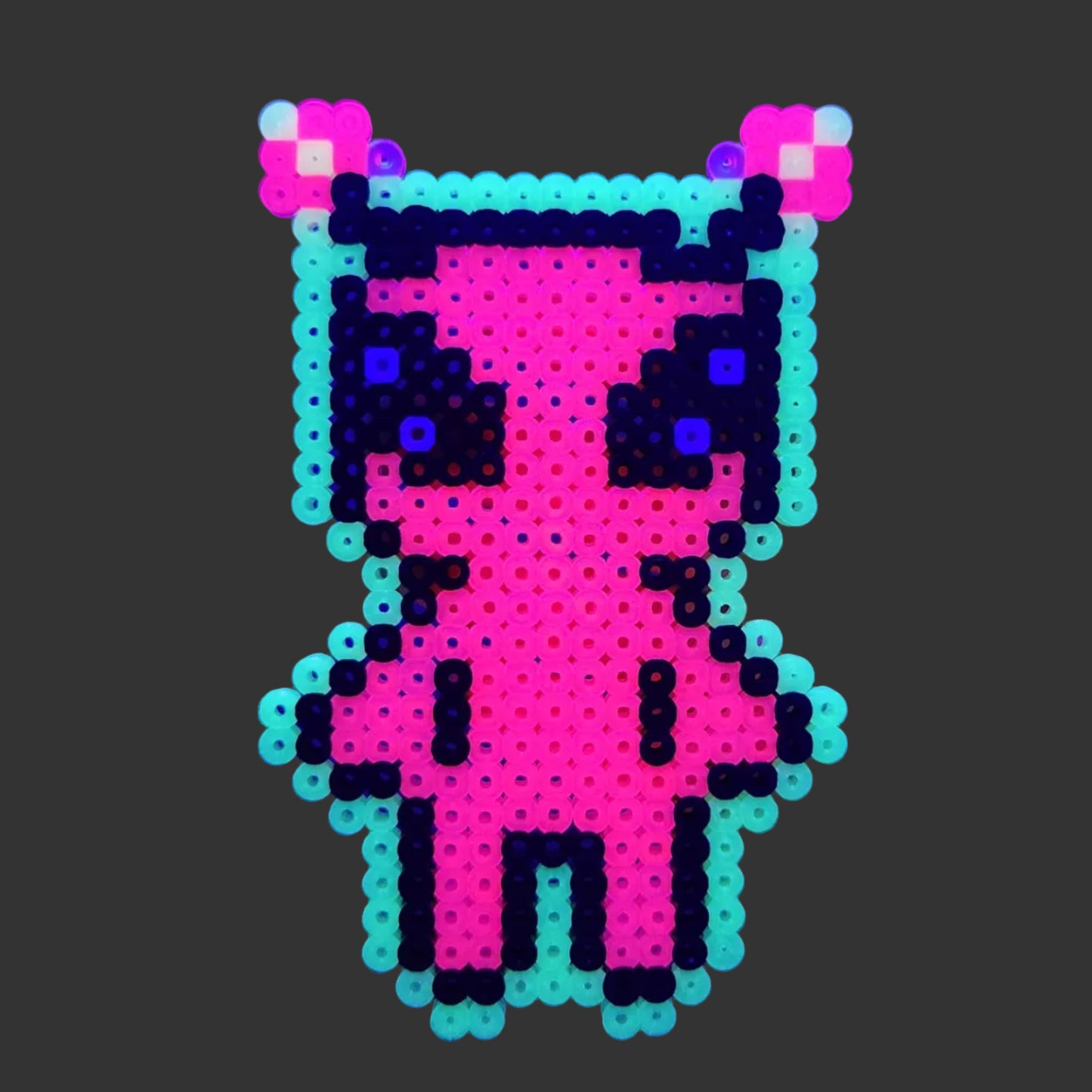 Pixel Art - Neon Aliens
