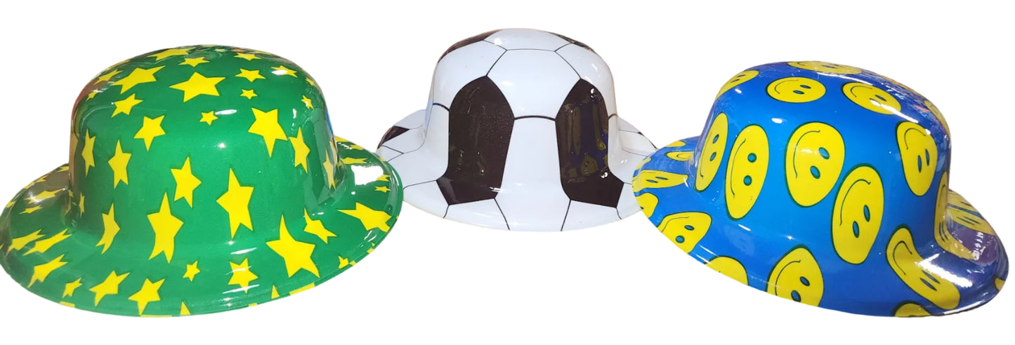 Plastic Melon Hat Assorted
