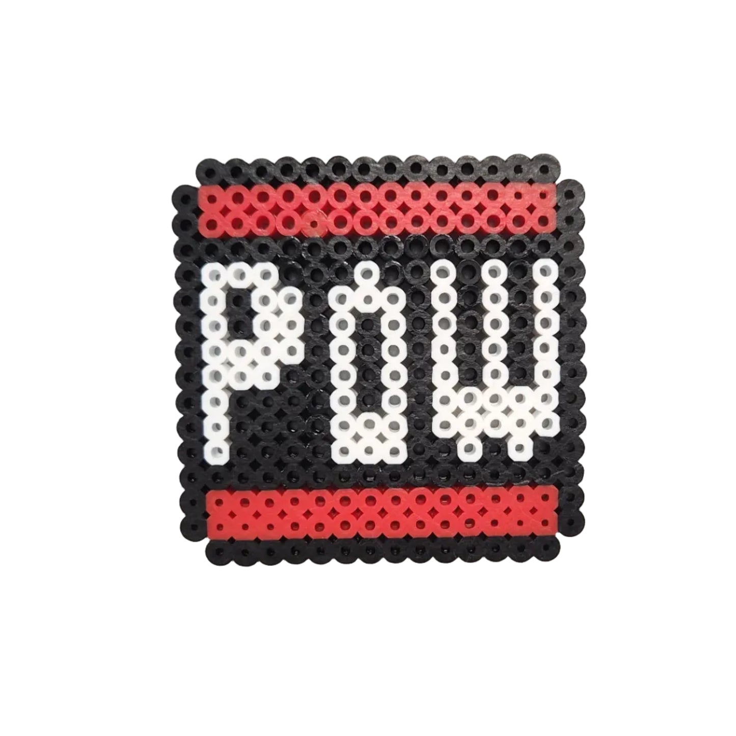 Pixel Art - "POW" Box (Super Mario Bros)